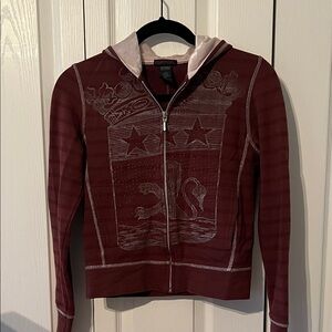 Custo Barcelona Maroon Hoodie